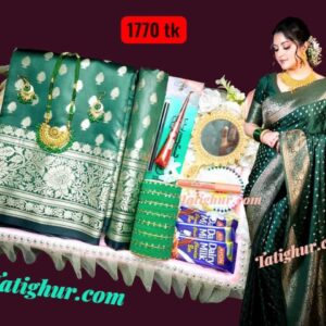 স্পেশাল কাতান পরীমণি গিফট  শাড়ি কম্বো SC-88