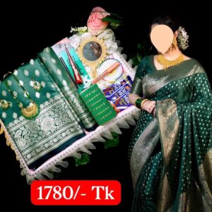 স্পেশাল কাতান পরীমণি গিফট শাড়ি কম্বো SC-88